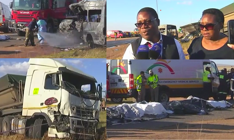 Twelve Schoolchildren Killed in Minibus Fire In South Africa 1