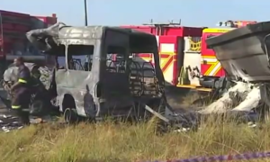 Twelve Schoolchildren Killed in Minibus Fire In South Africa