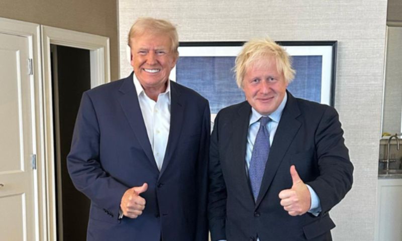 British Foreign Secretary, David Lammy, UK Prime Minister, Boris Johnson, Republican presidential candidate, Donald Trump,