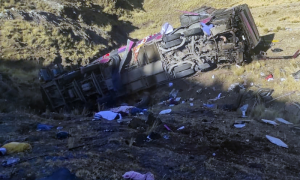 Peru, Accident, Lima, Andean Region, Ayacucho, Rescue, Mountainous, Highway, Bus