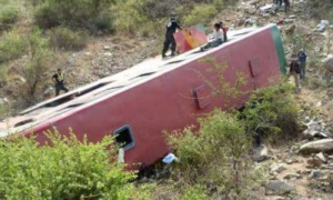 Peru, Bus, Crash, 26, Lives