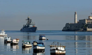 Havana, Russian warships, Cuba, Russian naval group, patrol ship Neustraimy, Ukraine, US sanctions