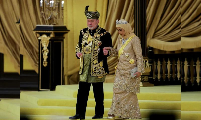 Malaysia, King, Sultan Ibrahim, Kuala Lumpur, Ceremony, National Palace, Prime Minister, Brunei, Singapore, Bahrain