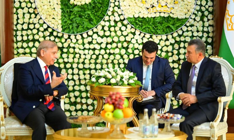 Dushanbe, Emomali Rahmon, Pakistan, Prime Minister, President, Shehbaz Sharif, Tajikistan,