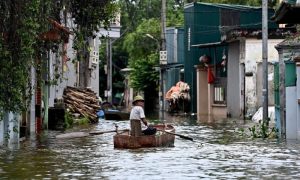 Vietnam, Hanoi, Flooding, Heavy Rains, Ben Hoi, Landslides, Natural Disasters, Climate Change, Day River, Red River, Weather, Heavy Rainfall