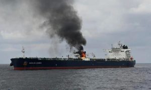 tanker, Hodeidah port, Yemen, attack, missile strikes, UKMTO,