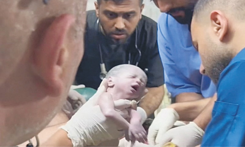 Gaza, Mothers Torn, Newborns