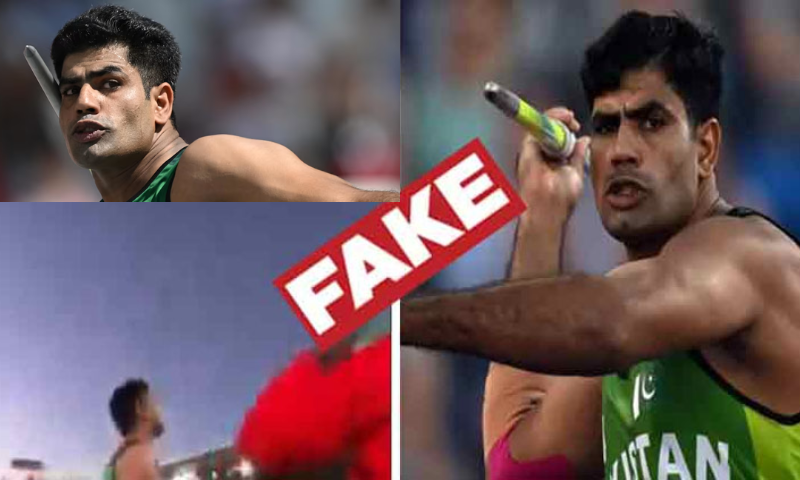 Viral, Fake Video, Arshad Nadeem, Neeraj Chopra, Olympics