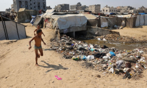 Gaza Strip, Uphill, Battle, Polio