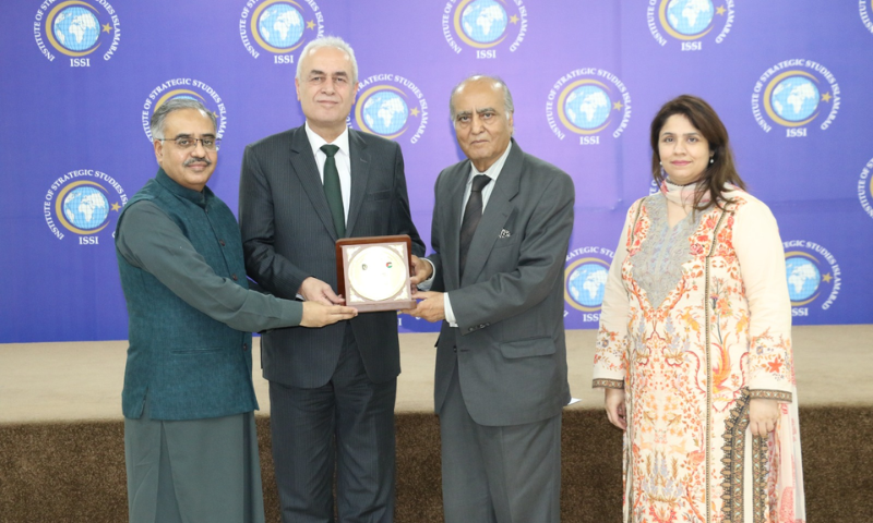 ISSI Hosts Farewell Event for Palestinian Envoy to Pakistan 2