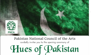 Hues of Pakistan, art exhibition, Pakistan's Independence Day, PNCA