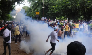 India, Tear Gas, Protesters, Doctor's Murder, Rape in India,