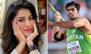 Mehwish Hayat, Actress, Arshad Nadeem, Farhan Ali Agha, Biopic, Film, Paris Olympics, Gold Medal, Pakistan