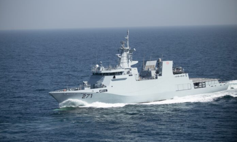 Pakistan Navy's warship, PNS Yarmouk, Oman, regional maritime, Naval exercise, Royal Navy of Oman