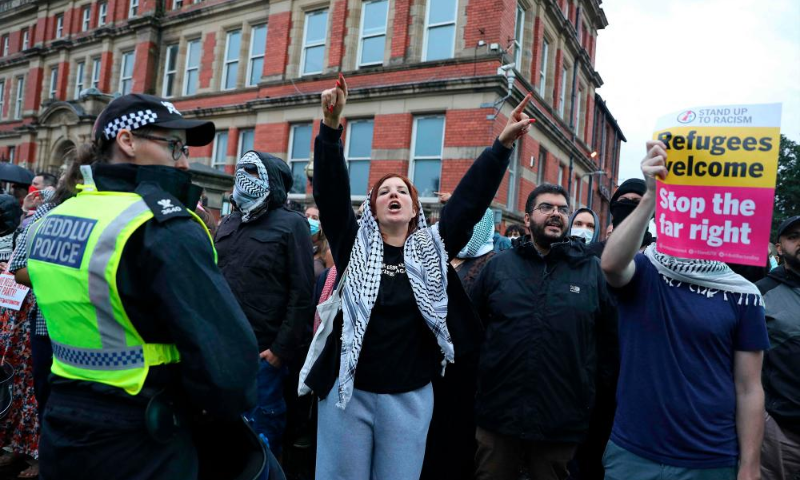 Protests, Violent, Sunderland,