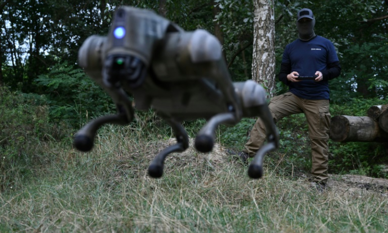 Ukraine, Robot, Dogs, Front Line, Forces