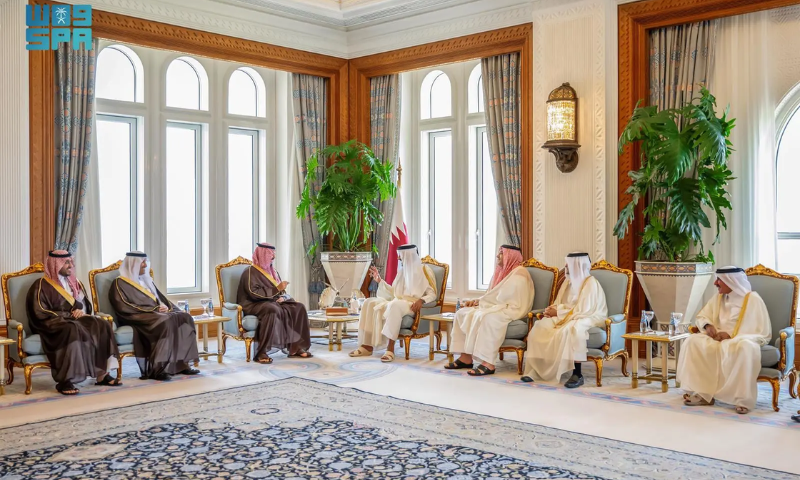 Saudi Arabia, Amir of Qatar, Doha, Qatar, Defense Minister, King Salman, Crown Prince, Prince Mohammed bin Salman