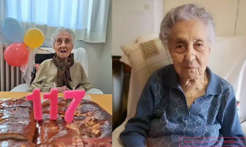 World's Oldest Person, Spain, United States, Maria Branyas Morera, Spanish-American, Santa Maria del Tura nursing home, Olot