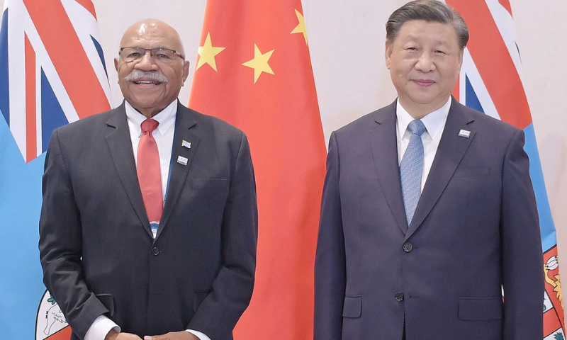 China, Fiji, Pacific Island, United States, Australia, Solomon Islands, Beijing, Chinese President, Xi Jinping,