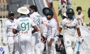 Pakistan, Bangladesh, Rawalpindi Cricket Stadium, Rain, Babar Azam, Shan Masood, Mohammad Rizwan, Mehidy Hasan Miraz Shakib Al Hasan