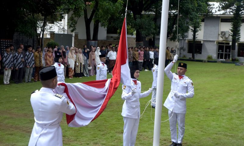 Indonesian Embassy, Islamabad, Independence Day, Pakistan, Flag Hoisting, Ceremony, National Anthem

