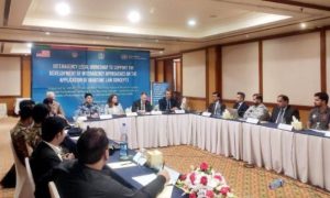 Workshop, interagency collaboration, maritime law, Trafficking, Karachi, NODC