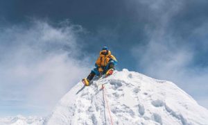 Nepal teen eyes record for climbing world's highest mountains