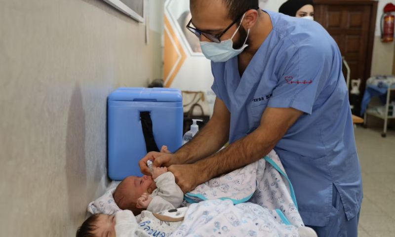 Polio Vaccination Campaign, Gaza, Israel, Polio Vaccine, United Nations, Health, NGOs, Jordan,