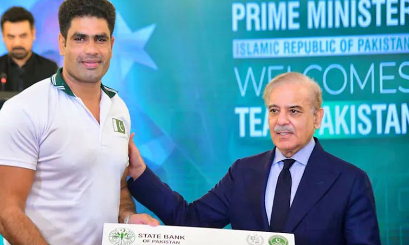 Pakistan, Arshad Nadeem, Olympic Gold Medalist, Prime Minister, Shehbaz Sharif