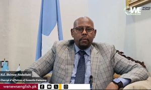 Somalia's Envoy Felicitates Pakistan on 77th Independence Day