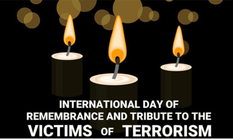 International Day of Remembrance, Victims of Terrorism, Terrorism, international community, terrorist attacks, IIOJK,