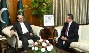 Asian Development Bank, ADB, Yong Ye, President Asif Ali Zardari, Pakistan’s socio-economic development