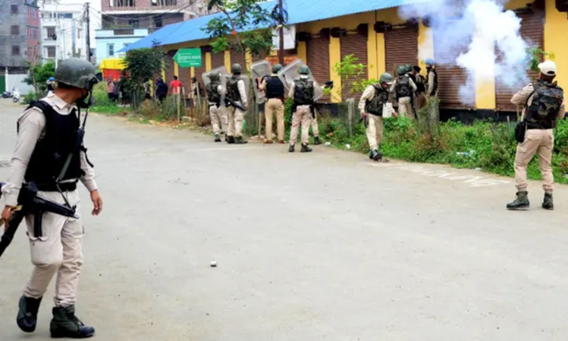 Manipur, Ethnic, Clashes, Curfew