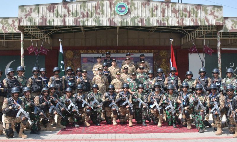 Pakistan, Indonesia, Joint Exercise Elang Strike-II, Pabbi, National Counter Terrorism Centre, NCTC, ISPR, Pakistan Army, Indonesian Armed Forces