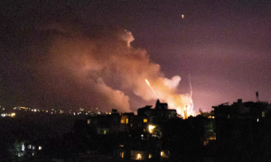 Israeli Strikes, Syria, Damascus