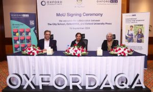 OxfordAQA, Oxford University Press, OUP, Pakistan, The City School, TCS, school networks, students,