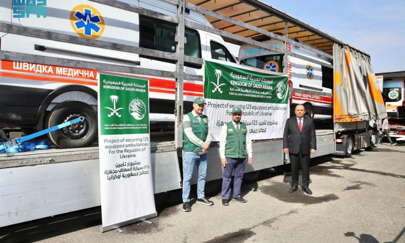 KSrelief, Ukraine, Polish, Saudi Arabia, World Health Organization, UNHCR, Kingdom