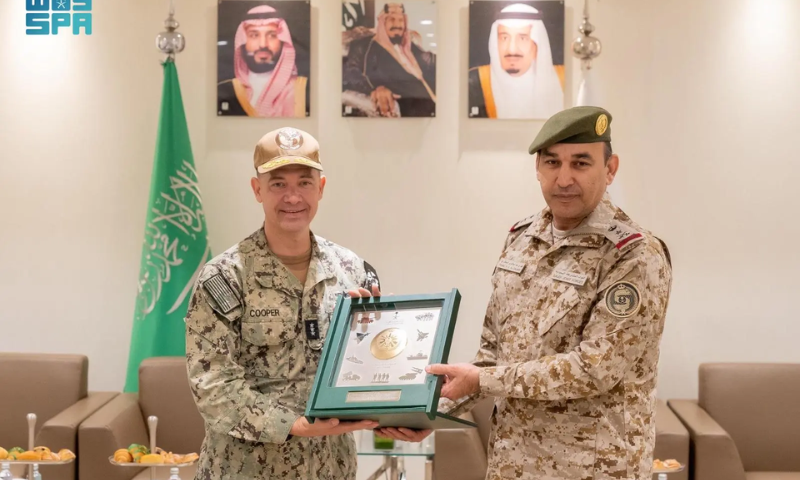 Saudi Joint Forces Commander, US Central Command Deputy Commander, Riyadh, 