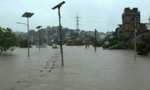 Torrential Rain, Deadly Flooding, Nepal