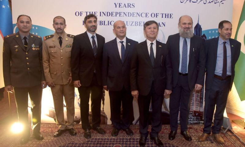 Uzbekistan Embassy, Pakistan, Independence Day, Russia, Independence from Russia, Ambassador Oybek Arif Usmanov, diplomats, Jam Kamal,