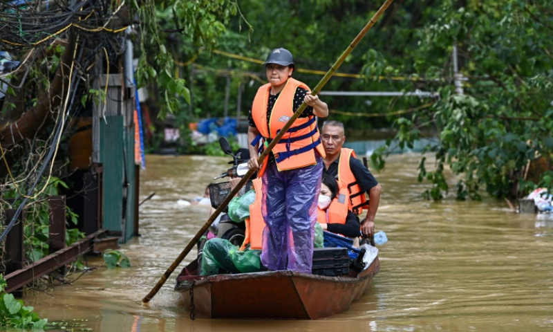 Vietnam, Hanoi, Flooding, Rainfall, Typhoon Yagi, Floods, Thai Nguyen, Yen Bai, Phu Tho, Floodwaters