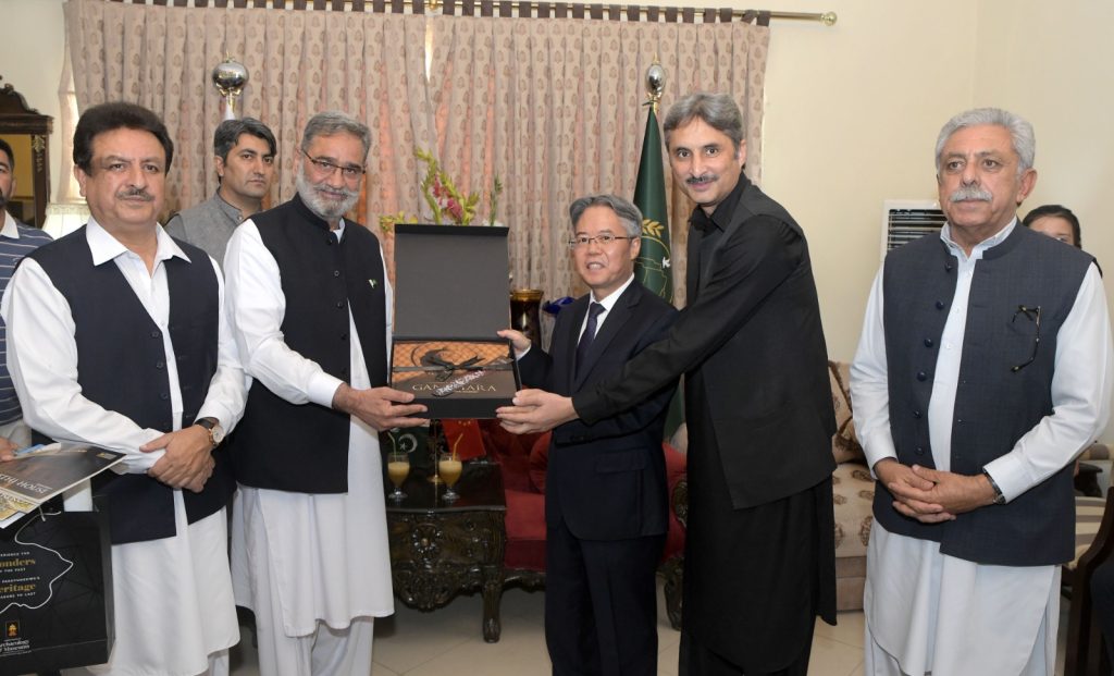 Pakistan-China Friendship Association, PCFA-KP, China, Khyber Pakhtunkhwa, KP House, Chinese Ambassador, Jiang Zaidong, Babar Saleem Swati, Arshad Ayub Khan, CEPC, 