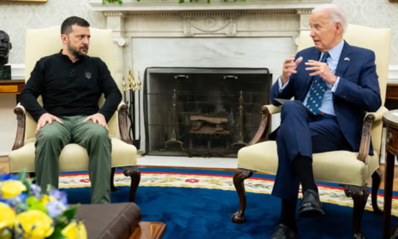 Zelenskyy, Meets, Biden, Harris, Republican, Allegations, Election Meddling