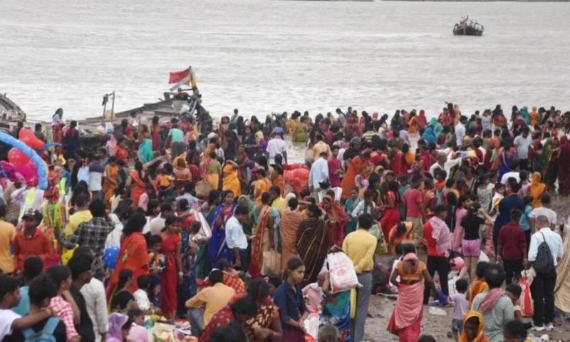 India, Patna, Bihar, Jitiya Parv Hindu Festival, Rivers, Flooding, Rain, Monsoon, Nepal, Jharkhand, Uttar Pradesh