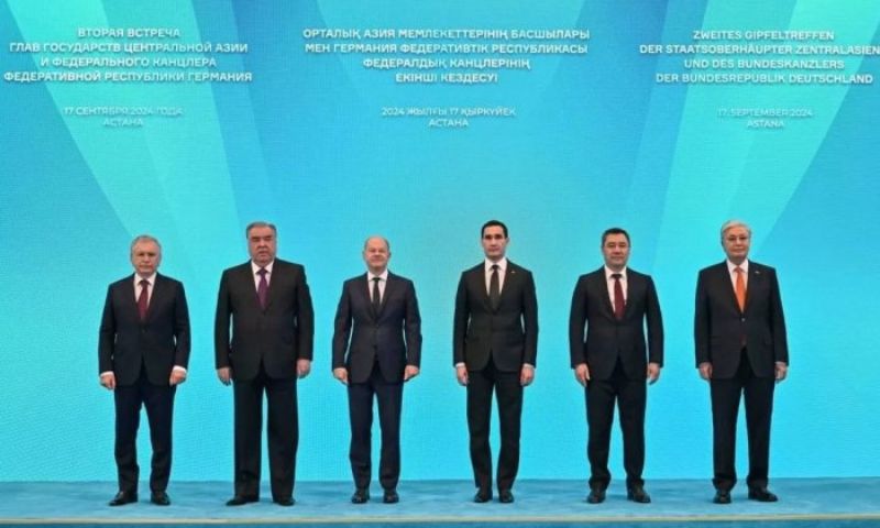 Central Asia-Germany summit, Astana, President of Turkmenistan, Serdar Berdimuhamedov, Germany, Olaf Scholz,