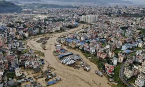 Nepal’s capital, Kathmandu, floods, monsoon season, landslides, climate change,