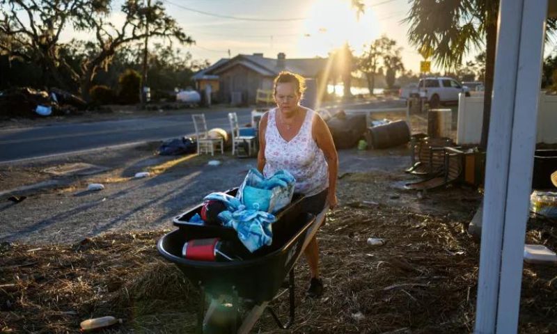 Storm Helene, floods, United States, emergency response, presidential election, Florida, Georgia, North Carolina, South Carolina,