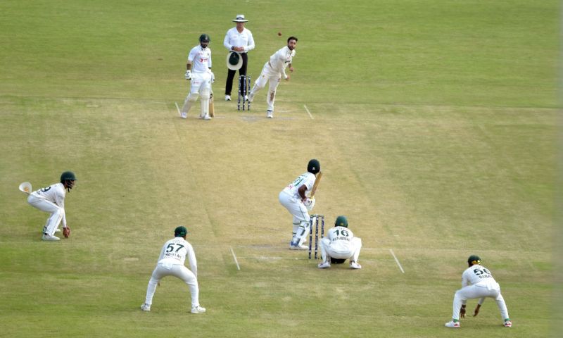 Pakistan, Bangladesh, Rawalpindi, Khurram Shahzad, Mir Hamza, Babar Azam, Shan Masood, Test