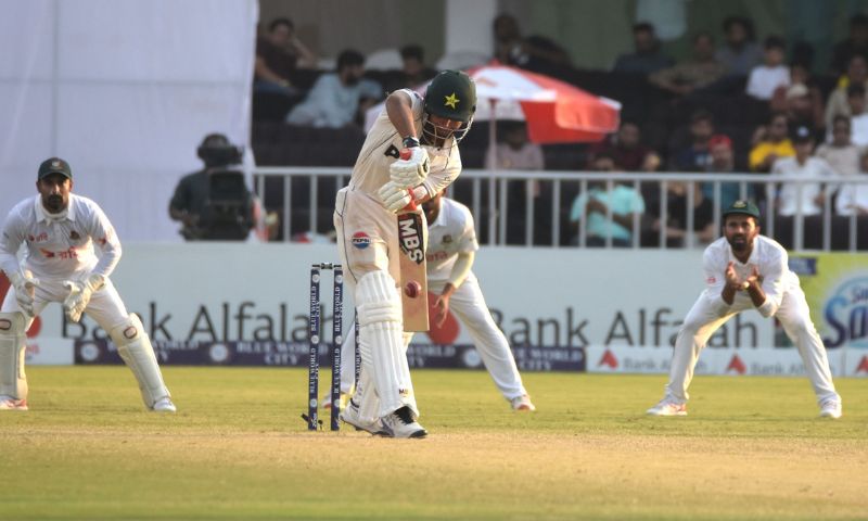 Pakistan, Bangladesh, Rawalpindi, Khurram Shahzad, Mir Hamza, Babar Azam, Shan Masood, Test