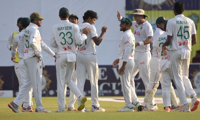 Pakistan, Bangladesh, Rawalpindi, Test, Cricket, Rain, Litton Das, Mehidy Hasan Miraz, Khurram Shahzad